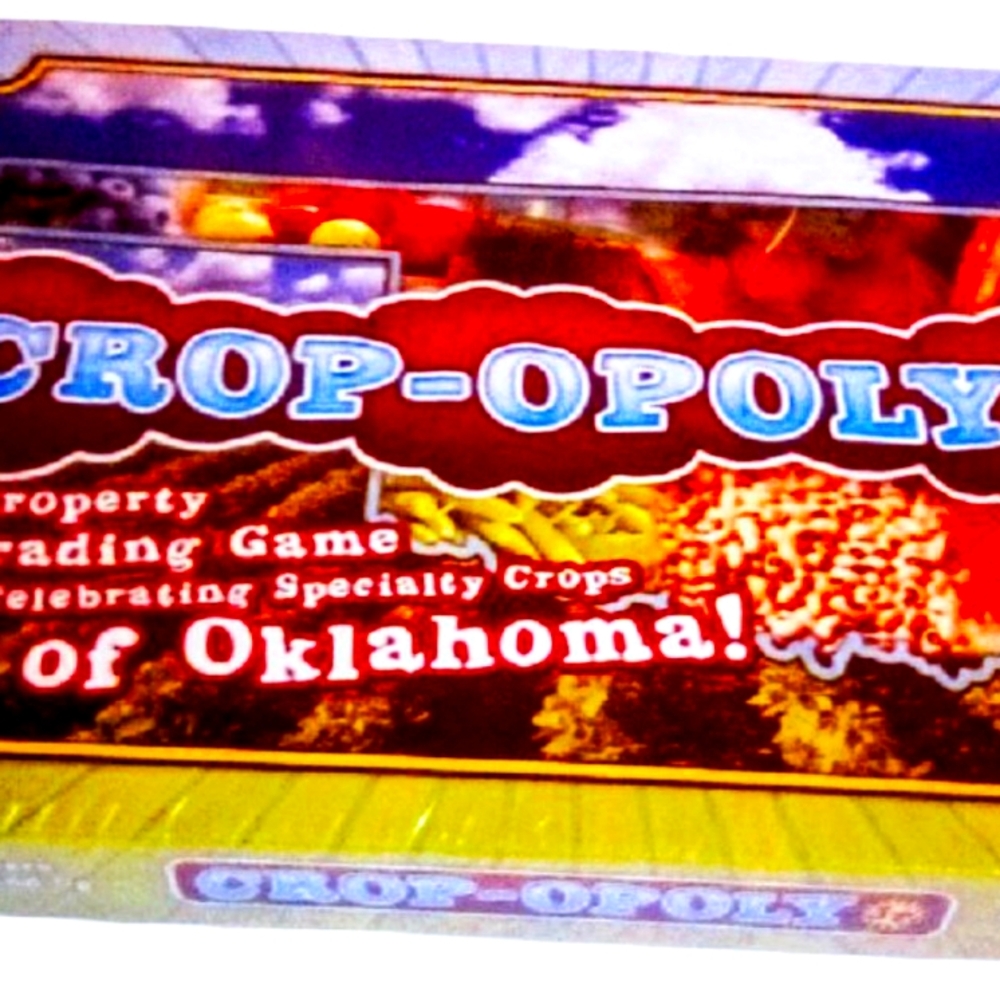 Late For The Sky Crop-Opoly Jr Board Game Oklahoma Crops Sealed Ages 4-7